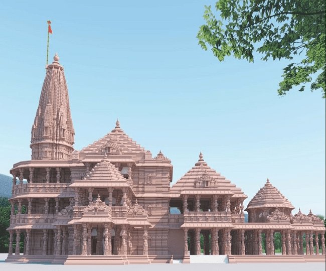 पीएम मोदी ने अयोध्या में पांच अगस्त को श्रीराम जन्मभूमि मंदिर का भूमि पूजन व शिलान्यास करेंगे