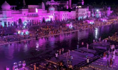 यूपी: तीन लाख 51 हजार दीपों से जगमगायी अयोध्या, राममंदिर के भूमि पूजन समारोह, पुख्ता सुरक्षा इंतजाम