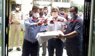 धनबाद: डीसी ने किया भूली में 50 बेड के कोविड हॉस्पीटल का उद्घाटन