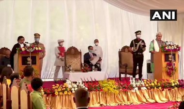 नई दिल्ली : मनोज सिन्हा ने जम्मू-कश्मीर के एलजी पोस्ट की शपथ ली