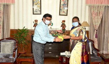 झारखंड:सीएम  हेमंत सोरेन ने गवर्नर से की मुलाकात, करम पर्व की बधाई दी