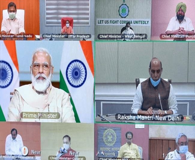 नई दिल्ली: बिहार, गुजरात, यूपी और बंगाल में टेस्टिंग बढ़ाने की जरूरत: PM, मोदी की मुख्यमंत्रियों के साथ बैठक