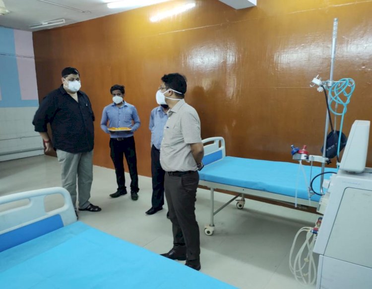धनबाद: कोविड-19 पेसेंट के लिए डायलिसिस सेंटर का उद्घाटन