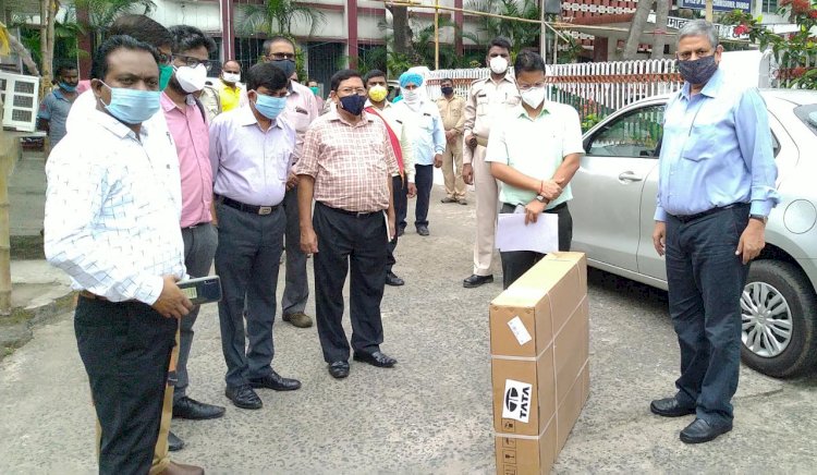 धनबाद:टाटा संस ने जिला प्रशासन को उपलब्ध कराये 10 वेंटिलेटर