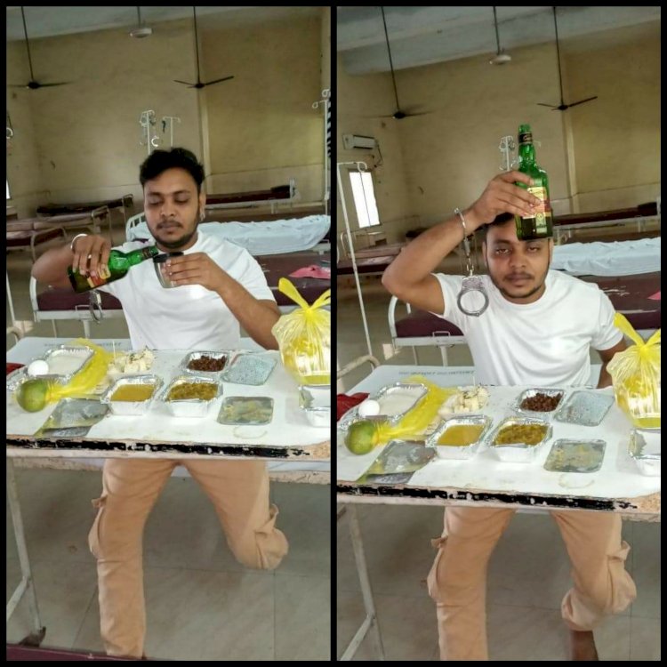 धनबाद: कोविड-19 हॉस्पीटल के शराब पीने के मामले में कार्रवाई, दोनों आरोपी के खिलाफ FIR, ASI समेत आठ पुलिसकर्मी सस्पेंड