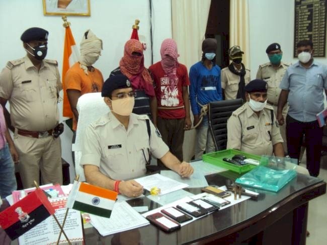 बिहार: भोजपुर में लूटपाट करने वाले गैंग का खुलासा, सात क्रिमिनलअरेस्ट