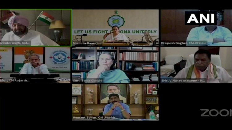 नई दिल्ली: सोनिया गांधी ने सीएम के साथ वर्चुअल बैठक की, NEET JEE MAIN एग्जाम के खिलाफ सुप्रीम कोर्ट जाने की तैयारी
