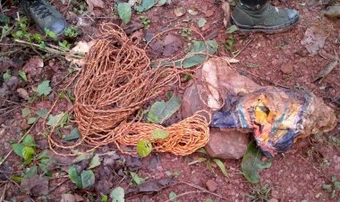 चाईबासा: गोईलकेरा में सुरक्षा बलों को उड़ाने की माओवादियों की योजना नाकाम, 18 आइइडी केन  बम बरामद