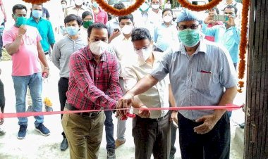 धनबाद: 300 बेड के कोविड हेल्थ सेंटर का उद्घाटन,योगा सेंटर, संगीत, लाइब्रेरी, टेलिमेडिसिन की सुविधा है उपलब्ध