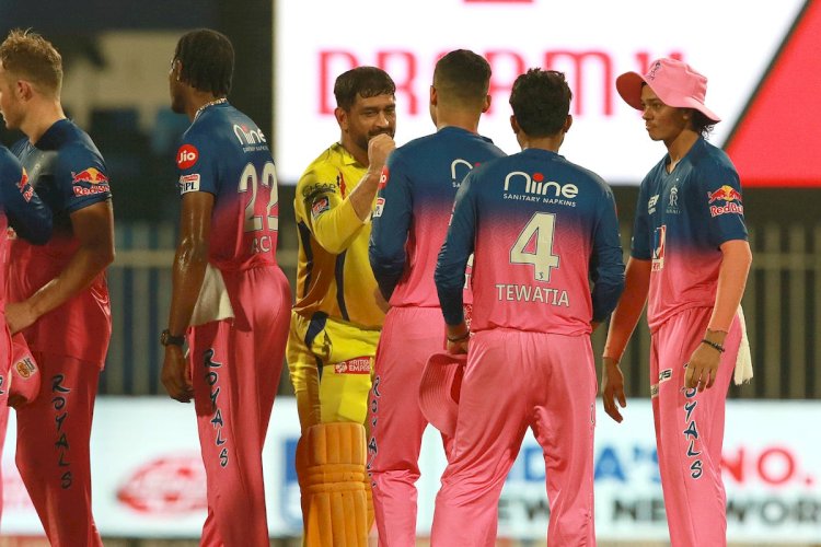 CSK vs RR : IPL 2020: राजस्थान ने चेन्नई को 16 रन से हराया