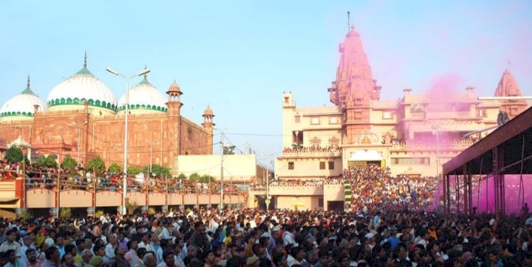 यूपी: मथुरा श्रीकृष्ण जन्मभूमि मामले में सिविल सूट दायर, शाही मस्जिद हटाने की मांग