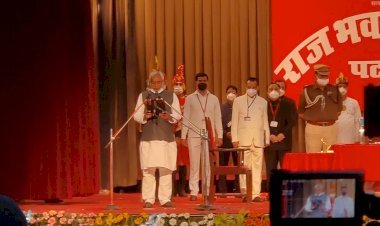 बिहार:नीतीश कुमार सातवीं बार बने सीएम,दो Dy CM सहित 15 मंत्रियों ने ली शपथ