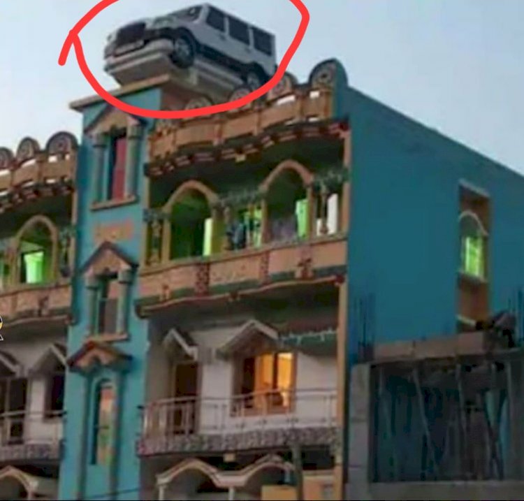 बिहार: भागलपुर में छत पर बनवा दी स्कॉर्पियों गाड़ी जैसी पानी की टंकी, आनंद महिंद्रा ने ट्वीट कर दी बधाई 