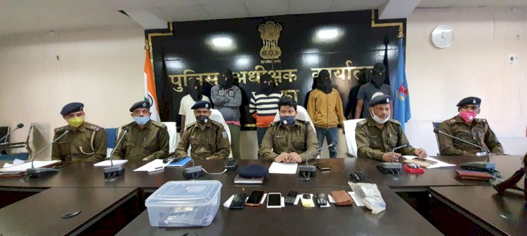 दुमका: शिकारीपाड़ा में पत्थर कारोबारी से रंगदारी मांगने में मुन्ना राय समेत पांच भेजे गये जेल