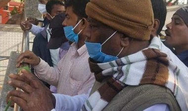 धनबाद: मथुरा प्रसाद महतो ने हाथी खेदा व भूचरा माता मंदिर में पूजा की. किन्नर छमछम ने दिया दीर्घायु होने की दुआ