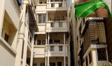 धनबाद: भेलाटांड़ में ट्रिनिटि गार्डेन अपार्टमेंट के Seventh floor से गिरकर महिला की मौत