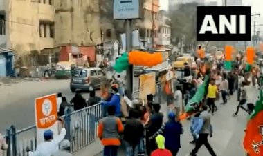 कोलकाता: बीजेपी की रैली पर पत्थरबाजी, कार्यकर्ताओं ने की तोड़फोड़,शुवेंदु अधिकारी का दावा- नंदीग्राम में 50 हजार वोटों से हारेंगी ममता