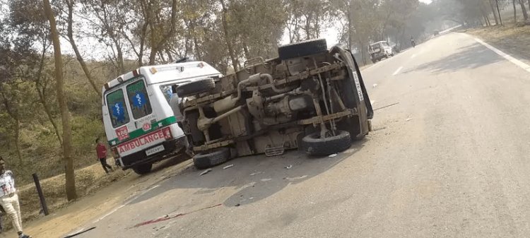 पलामू: बीजेपी MP सुशील सिंह के काफिले की एस्कार्ट गाड़ी का एक्सीडेंट, पुलिस कांस्टेबल की मौत, दो गंभीर
