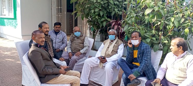 रांची: मथुरा प्रसाद महतो बने झारखंड आंदोलनकारी संघर्ष मोर्चा प्रदेश संयोजक 