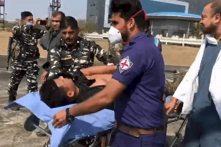 झारखंड: चाईबासा में नक्सली-पुलिस एनकाउंटर, CRPF का एक जवान घायल