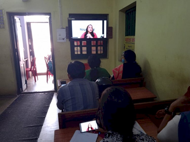 धनबाद: पहला कदम स्कूल में अभिभावक प्रशिक्षण सेशन, नई दिशा  हैदराबाद के द्वारा वेबिनार का आयोजन 