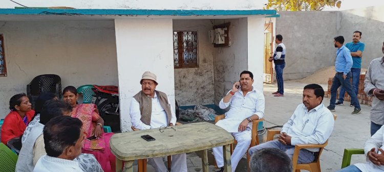 रणविजय सिंह ने जामताड़ा में फुरकान अंसारी से की मुलाकात, सांगठिनक मुद्दों पर चर्चा
