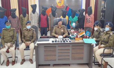 पश्चिम बंगाल के मेडिकल कॉलेज के प्रोफेसर से 25 लाख की ठगी मामले में 10 साइबर क्रिमिनल देवघर से अरेस्ट