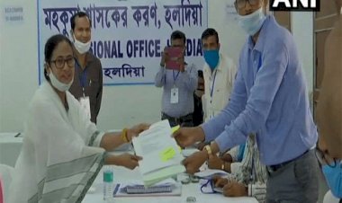 West Bengal Assembly Election 2021: नंदीग्राम सीट से सीएम ममता बनर्जी ने दाखिल किया नामांकन पत्र