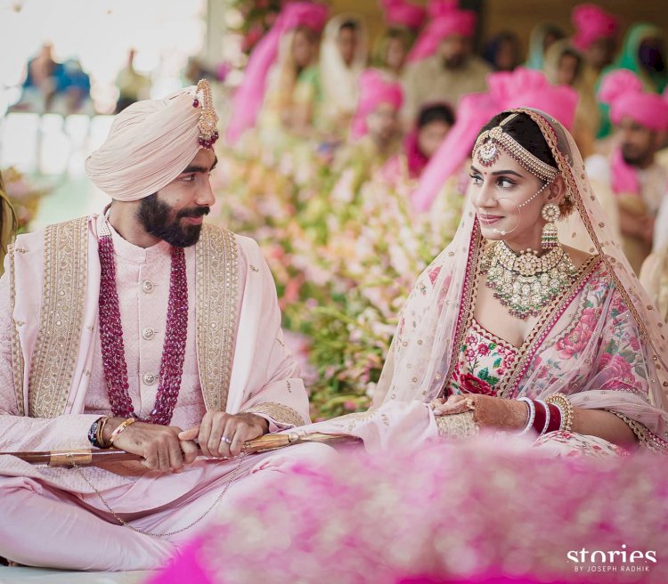 नई दिल्ली: जसप्रीत बुमराह ने स्पोर्ट्स एंकर संजना गणेशन के साथ की शादी