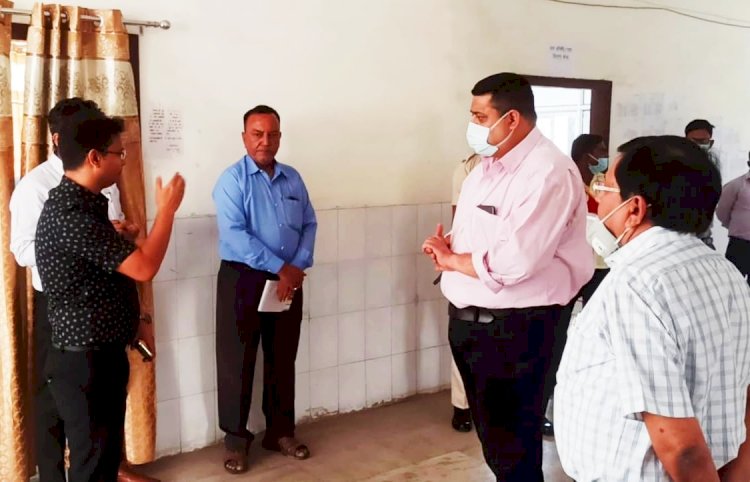 धनबाद: सदर अस्पताल बनेगा स्टेट ऑफ द आर्ट हॉस्पीटल, डीसी ने किया निरीक्षण