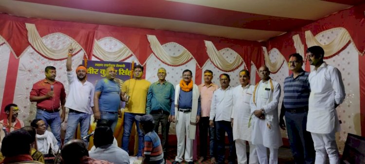 धनबाद: सुदामडीह में राजपूत परिवार संघ का होली मिलन समारोह