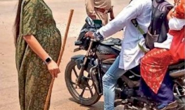 छत्तीसगढ़:नक्सल प्रभावित बस्तर में प्रेग्नेंट डीएसपी कोरोना के खिलाफ रोड पर संभाल रहीं मोर्चा, वीडियो वायरल, सैल्यूट कर रहे हैं लोग