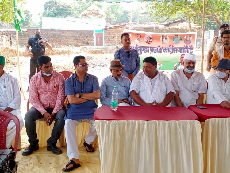 मिनिस्टर व कांग्रेस नेताओं से साथ रणविजय सिंह ने भी मधुपुर में डेरा डाला, लगातार कर रहे हैं जनसंपर्क व नुक्कड़ सभा