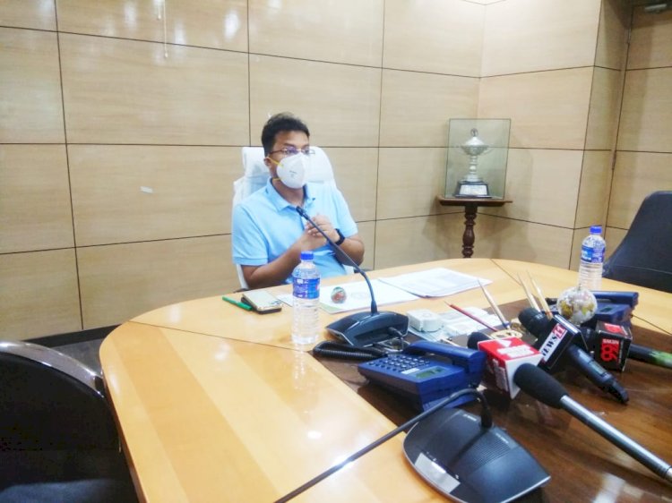 धनबाद:होम आइसोलेशन पेसेंट के लिए हिम्मत एप विकसित, डीसी ने किया हिम्मत मोबाइल एप लॉन्च,प्राइवेट हॉस्पीटल संचालकों के साथ बैठक