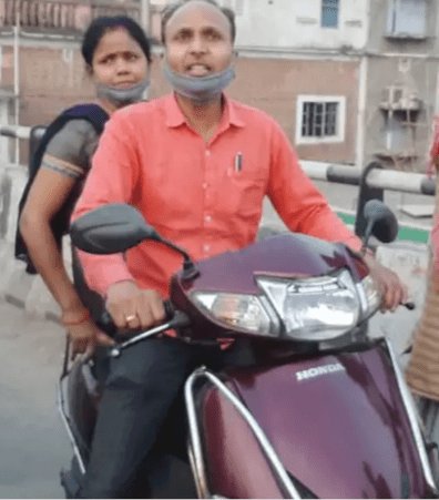 बिहार: मुजफ्फरपुर में बाईकर्स क्रिमिनलों से भिड़ गई कारोबारी की वाइफ, पिस्टल छीन ली, पिस्टल छोड़कर भागे बदमाश
