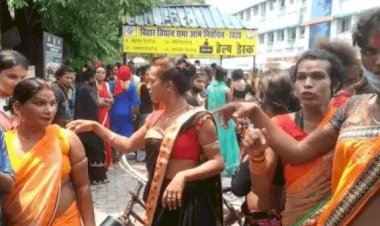 बिहार: गोपालगंज में लॉकडाउन का विरोध! किन्नरों का बवाल, सरकारी गाड़ी को किया क्षतिग्रस्त, जान बचाकर भागे अफसर