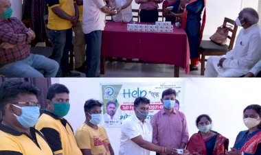 धनबाद: हेल्प एक कोशिश की ओर से अक्सीमीटर दिया गया, कोविड हॉस्पीटल में भोजन वितरण