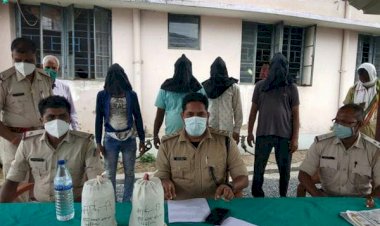 झारखंड: चतरा में अफीम खरीदने आये चार इंटर स्टेट तस्कर अरेस्ट, डेढ़ किलो अफीम बरामद, कार जब्त