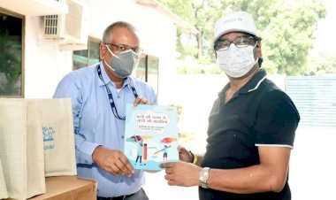 झारखंड: सीएम हेमंत सोरेन से मिले यूनिसेफ के अफसर, कोरोना वायरस संक्रमण  रोकथाम के लिए दिए मेडिकल उपकरण
