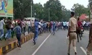 बिहार: पटना में एजुकेशन मिनिस्टर आवास का घेराव करने जा रहे STET अभ्यर्थियों को पुलिस ने दौड़ा-दौड़ाकर पीटा, कई घायल