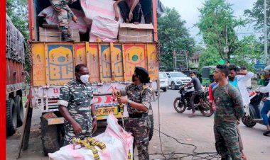 रामगढ़: एक ट्रक कमला पसंद गुटखा जब्त, अवैध रूप से भेजा जा रहा था रांची व जमशेदपुर 