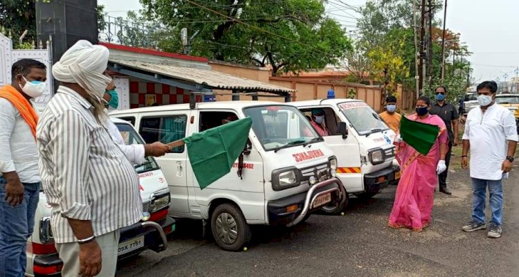 धनबाद: रागिनी सिंह द्वारा जारी फ्री एंबुलेंस सेवा का एक माह पूरा, सैकड़ों लोगों के मिला लाभ