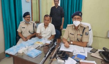 बिहार: अरवल में दो रेगुलर राइफल, एक रेगुलर पिस्टल और 500 गोलियों के साथ बीएसएफ कांस्टेबल अरेस्ट