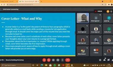 धनबाद: मारवाड़ी युवा मंच के "शिक्षा जागरूकता माह में झरिया समृद्धि शाखा का रेसुमे बिल्डिंग  पर कार्य्रक्रम