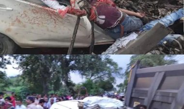 बिहार: गया में भीषण रोड एक्सीडेंट, इनोवा और हाइवा की आमने-सामने टक्कर में सात ग्रामीण डॉक्टर्स की मौत