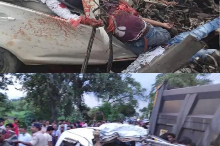 बिहार: गया में भीषण रोड एक्सीडेंट, इनोवा और हाइवा की आमने-सामने टक्कर में सात ग्रामीण डॉक्टर्स की मौत