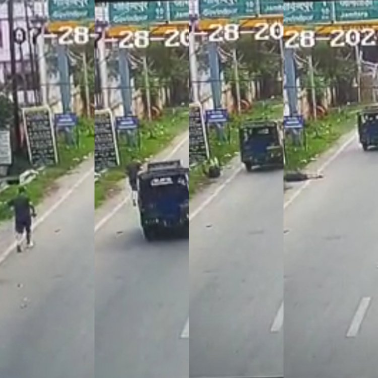 धनबाद के ADJ-8 उत्तम आनंद की मौत रोड एक्सीडेंट या मर्डर ?  CCTV फुटेज से मामला संदेहास्पद (देखें VIDEO)