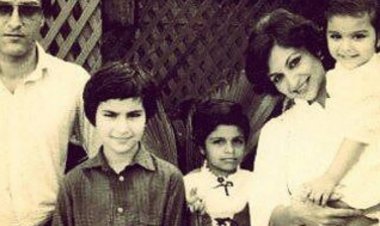 बहन सबा पटौदी ने शेयर की सैफ अली खान की बचपन की फोटो, तैमूर जैसे दिख रहे एक्टर