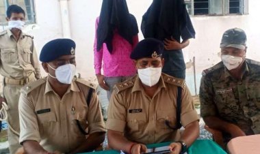 चतरा में 28 क्विंटल डोडा लदा ट्रक जब्त, राजस्थान के दो तस्कर अरेस्ट