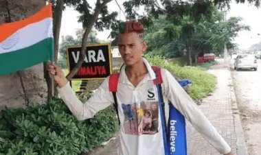 हरियाणा से 1436 किमी पैदल रांची आ गया महेंद्र सिंह धौनी से मिलने, सपने में माही ने बुलाया